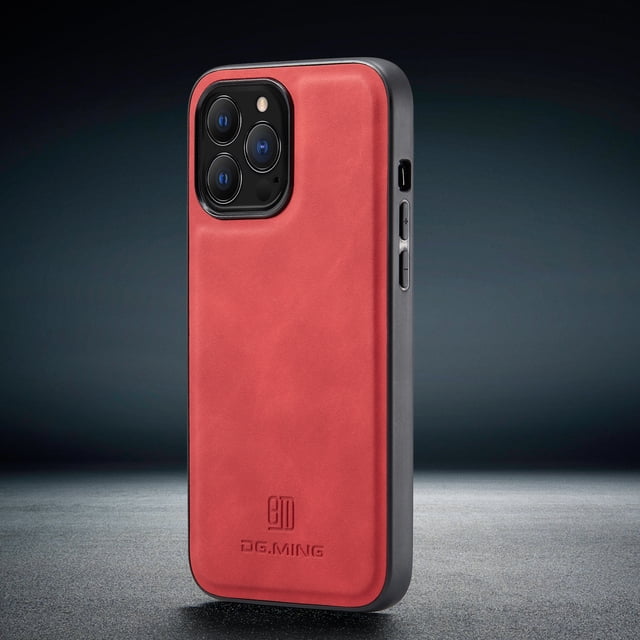 Funda de piel de cuero de lujo para iPhone 14, 13, 11, 12 Pro Max, XS Max, XR, X, 7, 8 Plus, Se, cubierta de protección magnética Fivean unisex