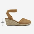 thumbnail image 2 of DREAM PAIRS Women's Elastic Ankle Strap Espadrilles Wedge Sandals, 2 of 5