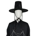 thumbnail image 6 of ZTACE POP Singer Stars Costumes - Saija Boys Grim Reaper Black Outfit, Men Cosplay Bodysuits, Halloween Fancy Dress Costume - Black, XXXL, 6 of 7