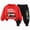 A192-Red, variant on Ccpelsie Boy Clothes Rib Knit Cute Sweater Sweatsuit 2Pcs Joggers Pant Set Fall Winter Clothes(Red,3-4 Years)