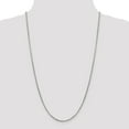 thumbnail image 2 of 14K White Gold 1.75mm Round Box Chain 24 Inch, 2 of 6