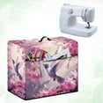 thumbnail image 3 of SEANATIVE Cherry Blossom Sewing Machine Cover Hummingbird Sewing Machine Dust Cover Aesthetic Sewing Machine Cover Dust Cover Compatible with Standard Sewing Machine, 3 of 7
