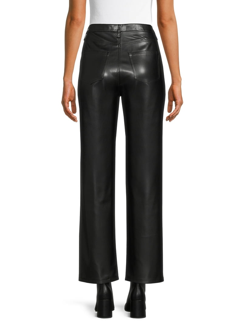 パンツ BLIND NO PLAN Black Leather Pants BLIND NO PLAN] Vintage Wash Leather Pants (Black Gray) - BCAESAR