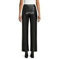 thumbnail image 3 of No Boundaries Junior's Faux Leather Pants, 3 of 5