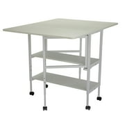 Indoor Furniture Dixie Adjustable Cutting Table - White