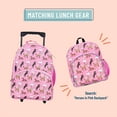 thumbnail image 3 of Wildkin Kids Rolling Luggage for Boys & Girls, Perfect for School & Overnight Travel, Carry-On Size (Horses in Pink), 3 of 7