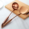 thumbnail image 5 of Espátula de acero inoxidable para cocina, cuchara para olla caliente, cuchara para sopa, cuchara creativa para cocinar, juego de pala, utensilios de cocina de acero inoxidable, 5 of 5