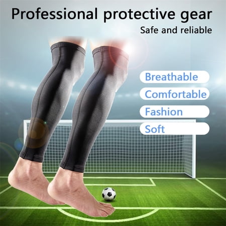 Bzoosio Copper Leg Brace Knee High Compression Sleeve Support Pain Relief Men Women