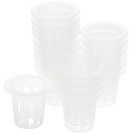 ifundom 100Pcs PP Hydroponic Planting Baskets and Practical for All Types of Plants and Gardening Use