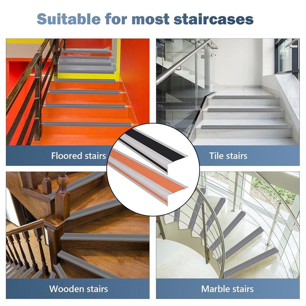 Lshaped Right Angle Nonslip Strip Stickers Stair Edge Protector 