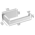 thumbnail image 4 of Portarrollos de papel higiénico/portarrollos de papel higiénico sin taladrar, portarrollos de papel higiénico autoadhesivo, portarrollos de acero inoxidable, 4 of 6
