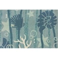 thumbnail image 1 of Andrea Brooks PPS-ABR001B La Mer Rug, 22 x 34 in., 1 of 1