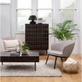 thumbnail image 5 of Modern 46-inch Wide 2-Drawer Coffee Table - Espresso Oak, 5 of 5