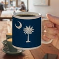 thumbnail image 4 of South Carolina State Flag White Mug, 4 of 4