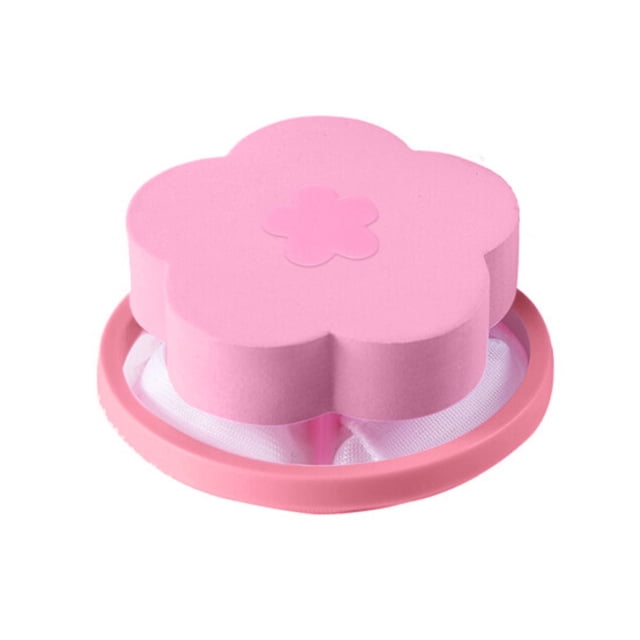 PVCS Filter Bag Mesh Filtering Hair Removal Device Wool Floating Washer Cleaning Need for Bathroom