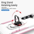thumbnail image 4 of For Samsung Galay S24 FE 5G Case With 360° Rotation Metal Ring Holder【Magnetic Car Mount】Shockproof Rugged Full Body Protection Heavy Duty Dust/Drop Proof Cover Case​,White,For Galay S24 FE 5G, 4 of 7