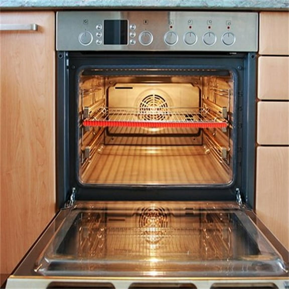 2pcs Heat Resistant Silicone Oven Rack Guard Shelf Edge Burn Protector Protection Kitchen Tools