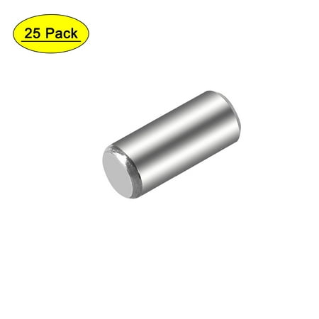 

Uxcell Steel Pins 304 Stainless Steel Dowel Pin Cylindrical Shelf Support Pin Silver 5 x 12mm 25pcs