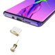 thumbnail image 2 of Juego de tapones anti polvo tipo C, tapones anti polvo compatibles para puerto de carga tipo C y jack para auriculares, diseño duradero de aluminio para dispositivos como Samsung Galaxy Note 8/9/S9/S9+/S10/S10+. Rojo Verde colocar, 2 of 8