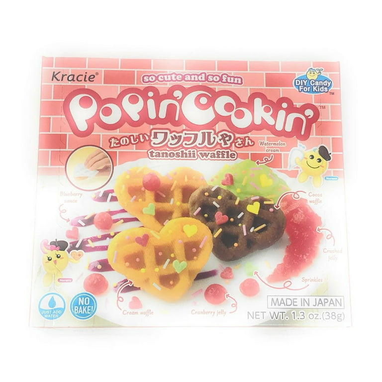 K-Munchies Kracie Popin Cookin Kits - 8 Pack Assorted Japanese Candy Making Kit - Bento, Ramen, Hamburger, Gummy Sushi, Waffle, Cake, Donut DIY