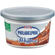 Kraft Philadelphia: Whipped Cinnamon 'n Brown Sugar Cream Cheese Spread, 8 oz