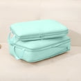 thumbnail image 5 of AuroraX Waterproof Travel Storage Bag Portable Clothing Storage Bag Compression Foldable Lightweight Durable Luggage Packing Bag for Travel Blue, 5 of 6