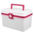 thumbnail image 1 of Shisuyan Large Capacity First Aid Box Medical Storage Organizer Empty First Aid Container with Handle Large Capacity Medicines Box Holder, 1 of 8