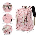thumbnail image 4 of Mochila Kouxunt Polar Bear para mujeres y niñas de 15.6 pulgadas, rosa, 4 of 5