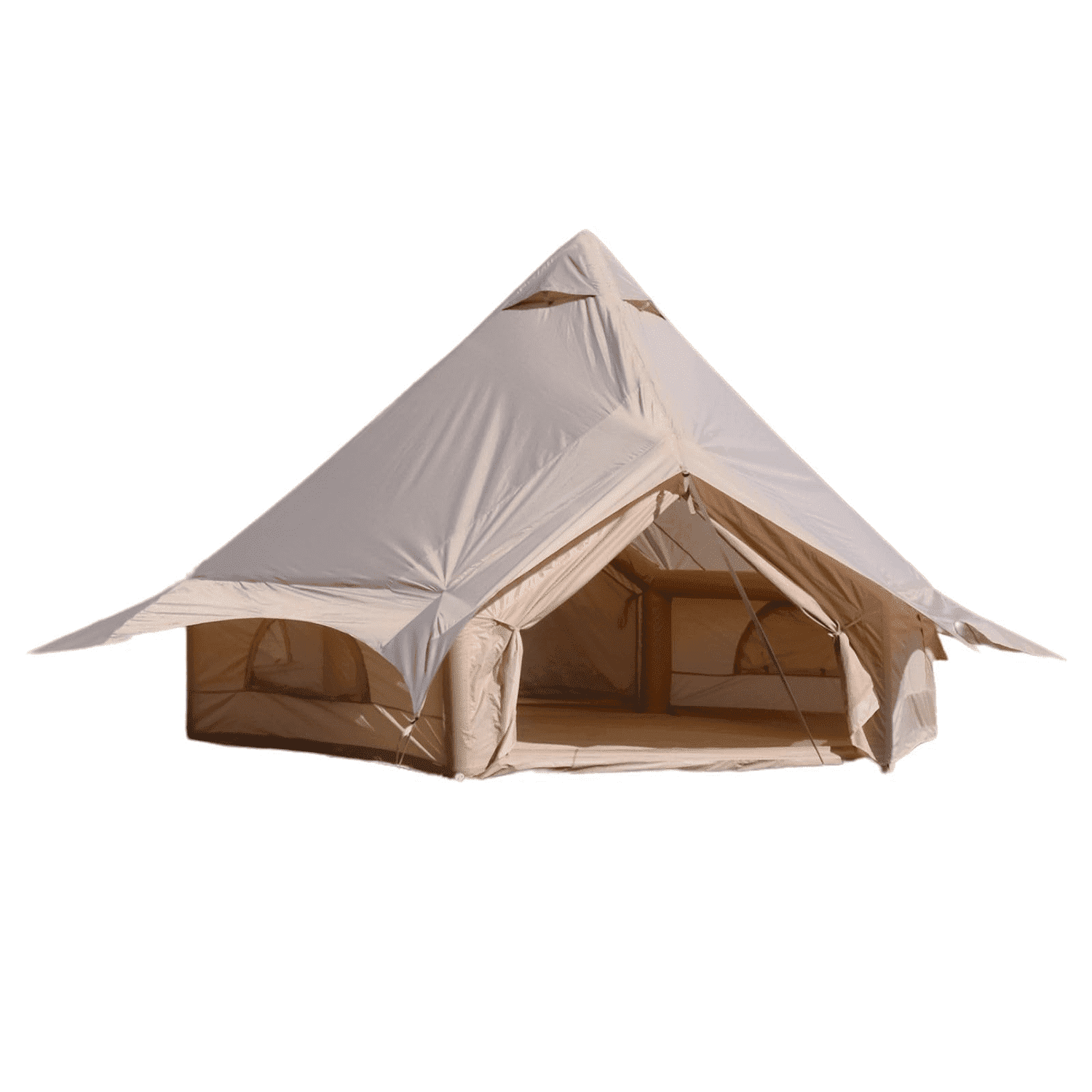 Tentspaces - Inflatable Tents for Camping | Glamping Tent | Blow Up Tent | Air Tents for Camping Adult | Lightweight | Durable | Quick Assembly | Includes Air Pump Pegs & Ropes | 5 Person (Rene 4400)