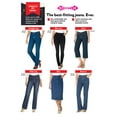 thumbnail image 3 of Woman Within Women's Plus Size Straight-Leg Stretch Denim Jean, 3 of 6