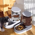 thumbnail image 2 of Dog Drinker Automatic Feeder Automatic Cat Drinker Dog Water Bottle Food Drinker Pet Feeding Bowl For Dogs And Cats Accessories ShopWise Round, 2 of 18