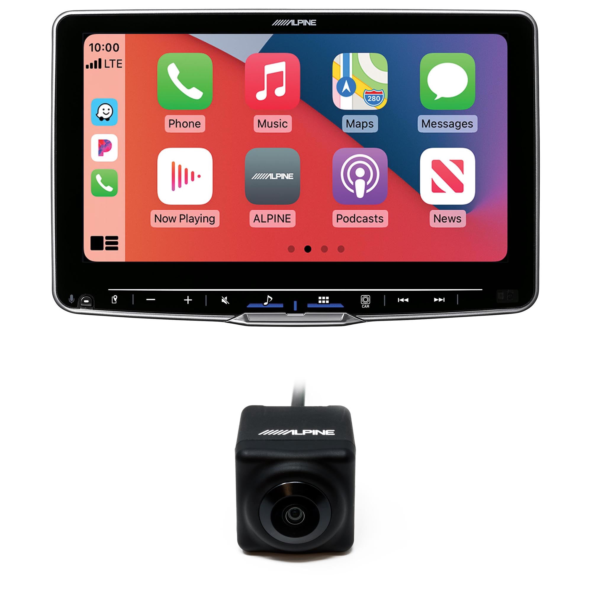 Alpine X009-U - Navigation system - display - 9