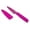 Fuchsia, variant on Kuhn Rikon Colori Non-Stick Straight Paring Knife with Safety Sheath, 4 inch, Gray