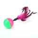 thumbnail image 3 of Juguete para gatos que no cae, pelota de juguete para mascotas con plumas de colores, juguetes interactivos para gatos, 3 of 5