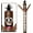 Coffee-6FT, variant on 6FT Tall Inflatable Tube Man Coffee Wacky Wavy Dancing Guy (9''Diameter) for Outdoor Decoration Advertising Business Promotion - Food Theme (Blower Not Included)