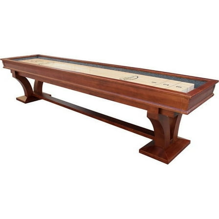 Playcraft Columbia River 14' Pro-Style Shuffleboard Table, Chestnut