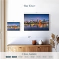 thumbnail image 4 of Elephant Stock Cincinnati City Skyline Wall Art - Horizontal Canvas Wall Art - Living Room Wall Decor - Places Canvas - Gray And Blue Decor - 12" x 8", 4 of 8