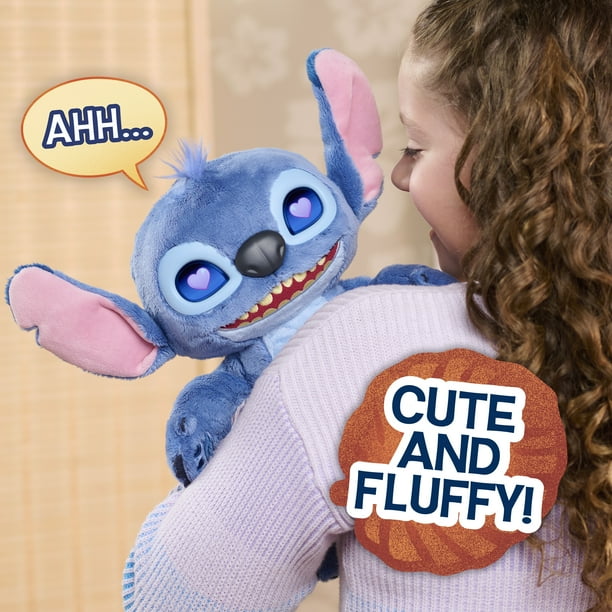 Disney Stitch Many Moods 34 cm Interactive Plush Toy, 50+ Sounds