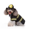 thumbnail image 1 of unbranded 1Jgo Ropa Para Mascotas Traje De Bombero Negro Para Perro Y Cómodo Y Resistente, 1 of 8