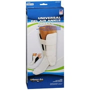 Angle View: Sport Aid Universal Hot & Cold Gel Air Ankle Brace, 10"