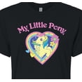 thumbnail image 3 of My Little Pony - Rainbow Heart - Junior's Cropped Tee, 3 of 5