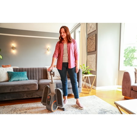 Cubii GO Compact Seated Elliptical - Grey/Orange