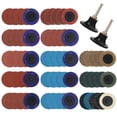 thumbnail image 1 of WORKPRO 101Pcs Quick Change Sanding Discs Set, 2 inches Sanding Discs with 1/4 inch Holder, Surface Conditioning Discs for Die Grinder Surface Prep St, 1 of 7