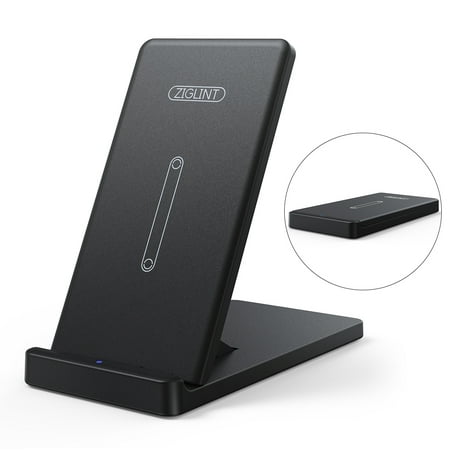 Fast QI Wireless Charging Station & Cooling Fan Charger Dock Stand Quick Charge Pad for for Samsung Galaxy S9/S8/S8+/S7/S7 Edge/S6/S6 Edge Plus/Note 9 8 5,iPhone X/8/8