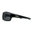 thumbnail image 4 of Locs Oversize Wrap Around Mens Biker Sunglasses All Black, 4 of 4
