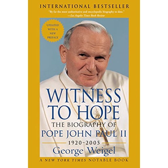 Pre-Owned Witness to Hope: The Biography of Pope John Paul II (Paperback) 0060732032 9780060732035