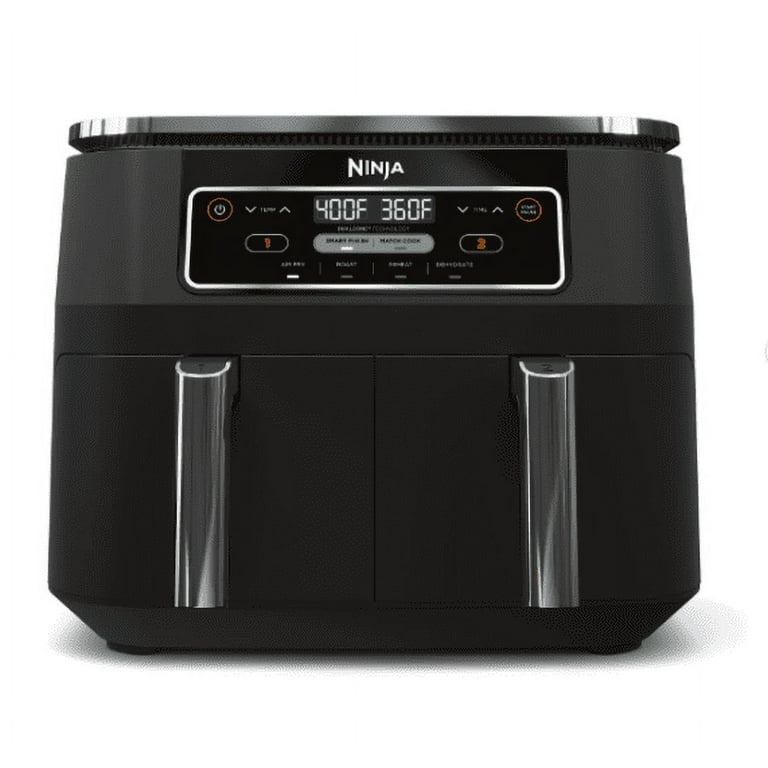 Ninja Foodi 6-in-1 8-Quart Dual-Zone Air Fryer with Smart Probe & Rack -  Gray/Grey - Yahoo Shopping