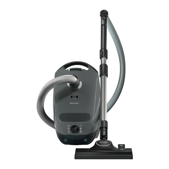Miele Classic C1 Pure Suction Bagged Canister Vacuum Cleaner with Miele AirClean System (Graphite Grey) - 5 Year Warranty