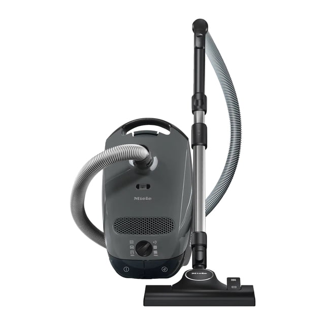 Miele Classic C1 Aspirateur-Traîneau à Aspiration Pure avec Sac avec Système Miele AirClean (Gris Graphite) - Garantie de 5 Ans