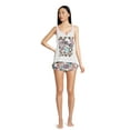 thumbnail image 2 of Hello Kitty Women's Tank Top and Shorts Pajama Set, 2-Piece, Sizes XS-3X, 2 of 5